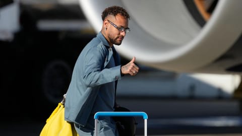 Brazilian soccer player Neymar