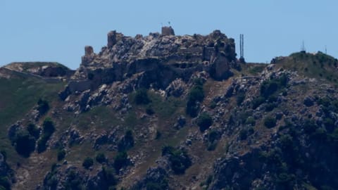 A view of Beaufort Castle, southeast Lebanon