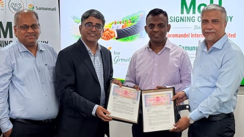 Coromandel International Limited and Samunnati sign MoU