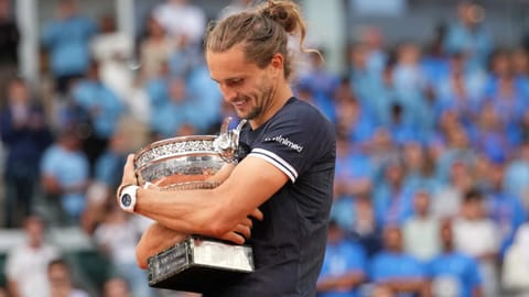 Germany's Alexander Zverev