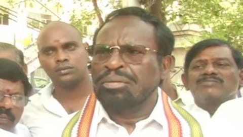 Congress former MP K Jayakumar
