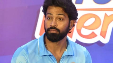 Cricket player Hardik Pandiya
