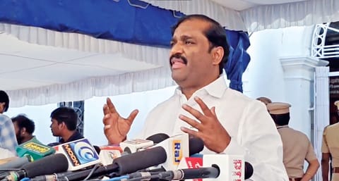 Tamilaga Vazhvurimai Katchi president T Velmurugan