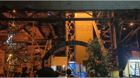 Flames erupt in Vizag steel plant after molten iron spilt while being moved in a bucket by a crane, in Visakhapatnam