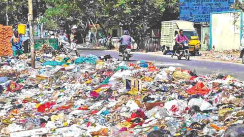 Plastic waste