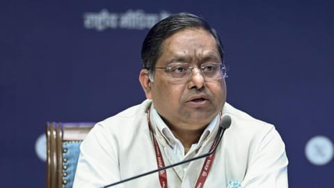 Ministry of External Affairs Additional Secretary Randhir Jaiswal addresses the Inter- Ministerial Briefing on Recent Developments in West Asia, in New Delhi