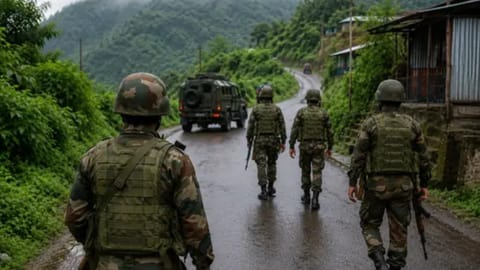 The firing took place near Leilon Vaiphei village around 6 am when armed persons belonging to two tribal communities exchanged fire in the Kuki-majority district, they said.
