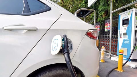 EV charging station
