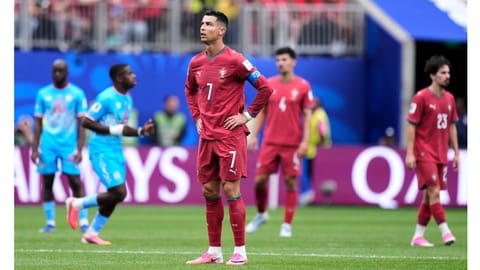 Ronaldo fails to score in surprising 1-1 draw against Congo at World Cup