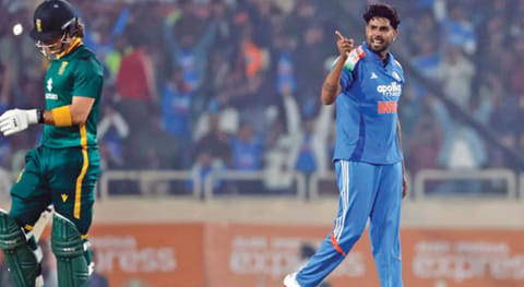 Indian pacer Harshit Rana