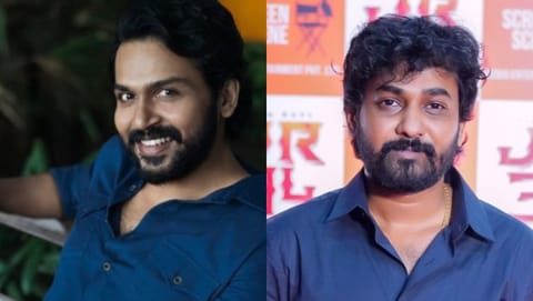 (L) Karthi, (R) Ganesh Babu