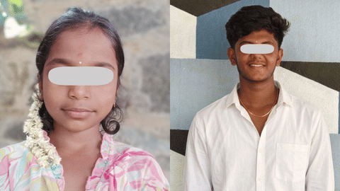 (L) Menaka, (R) Panneerselvam