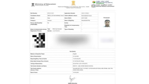 Nagpur student gets Abu Dhabi centre for NEET-UG re-examination