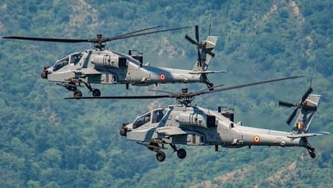 India's Apache helicopters