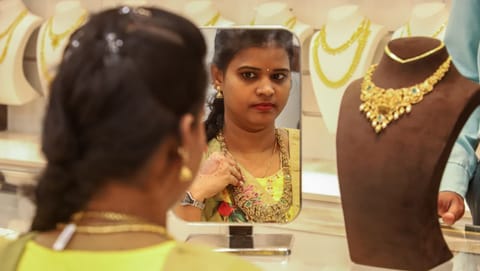Gold jewellery