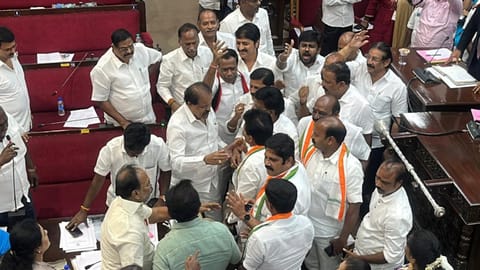 DMK, TVK councillors lock horns at Chennai Corporation meeting; papers hurled amid uproar