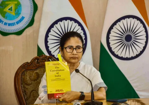 West Bengal Chief Minister Mamata Banerjee 