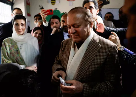 Former Prime Minister Nawaz Sharif 