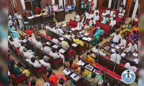 GCC Council Meeting held today at Ripon Building chaired by Mayor Priya and GCC commissioner Dr J Radhakrishnan. (Hemanathan M)