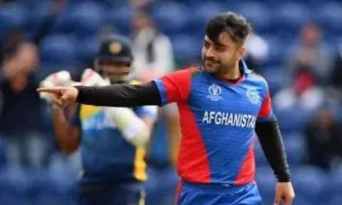 Afghanistan spinner Rashid Khan