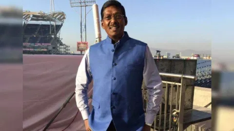  Former Indian cricketer Laxman Sivaramakrishnan