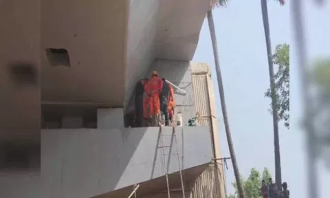 Visuals from the spot, Image credit: ANI