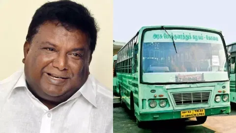 Transport Minister SS Sivasankar 