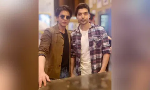 Gurmeet Choudhary with SRK