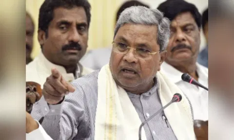 Karnataka Chief Minister Siddaramaiah 