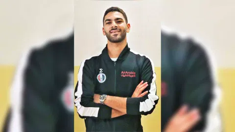 Egypt squash player Aly Abou Eleinen