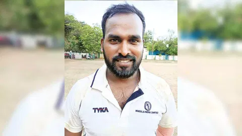 Medium pacer M Elumalai