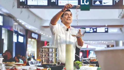 'I revere the works of Indian culinary guru, chef Soundararajan P'