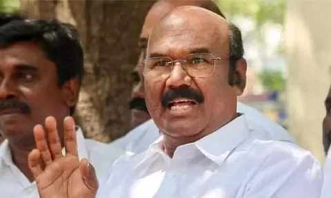  Senior AIADMK leader and former minister D Jayakumar