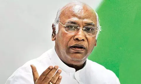 Congress President Mallikarjun Kharge (File)