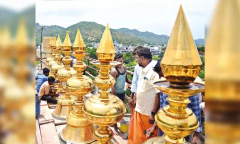 All set for Jalakandeswarar temple consecration, 1 lakh devotees expected