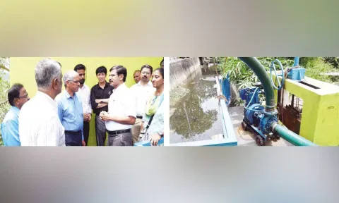 Irai Anbu, Shiv Das Meena, J Radhakrishnan and other senior officials inspected SWD works in city