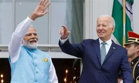 US President Joe Biden AND India Prime Minister Narendra Modi