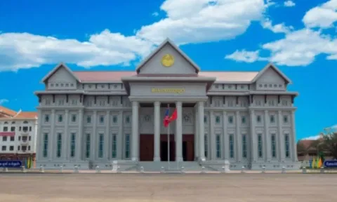 Lao parliament 