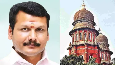 Tamil Nadu minister V Senthilbalaji 