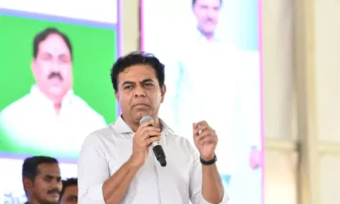  K. T. Rama Rao (PHOTO: IANS)