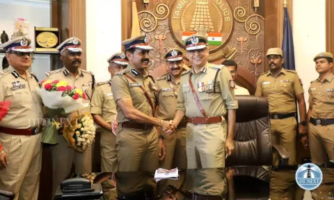 C Sylendra Babu with Shankar Jiwal. (Manivasagan N)