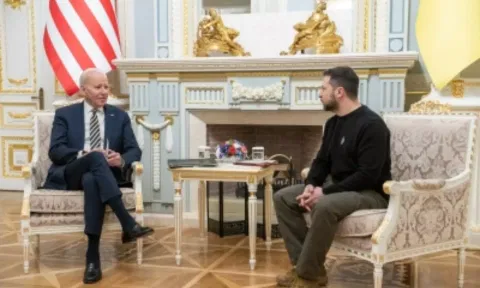 volodymyr zelensky and Joe Biden (Photo: IANS)