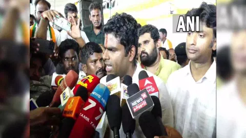 Tamil Nadu BJP President Annamalai (Photo: ANI)