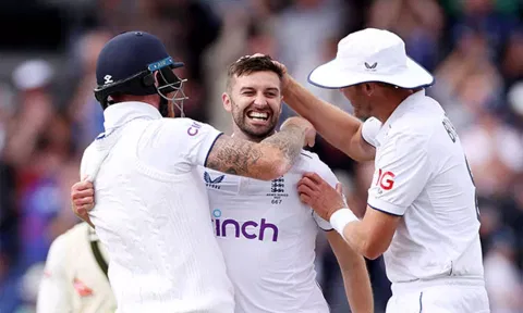 English fast bowler Mark Wood (Photo: ICC)
