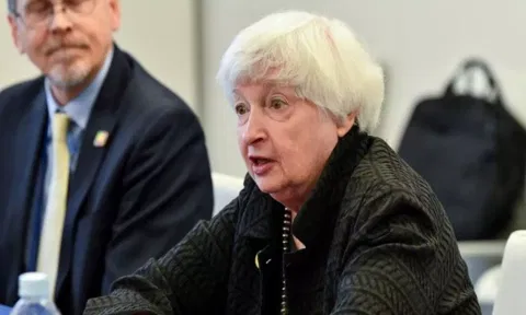 US Treasury Secretary Janet Yellen 