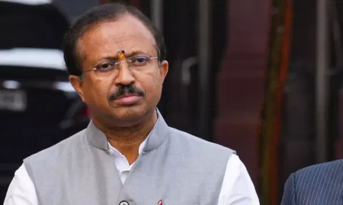 Union Minister of State for External Affairs V Muraleedharan (PTI)