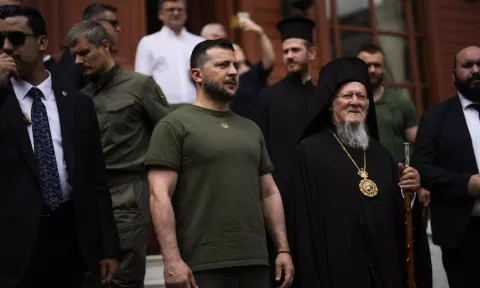 Ukrainian President Volodymyr Zelenskyy. AP