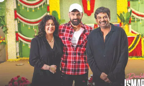 Ram Pothineni-Puri Jagannadh’s Double iSmart launches with pooja