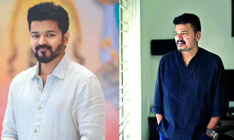  Actor Vijay and Director Shankar