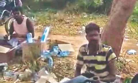 Illegal liquor sale booms in Padappai forest area